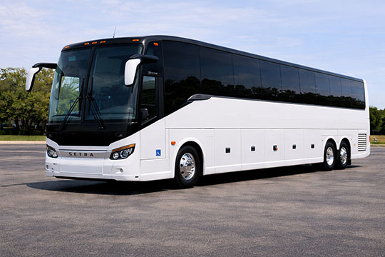 56-passenger charter bus available for charter in Calumet Township, IN